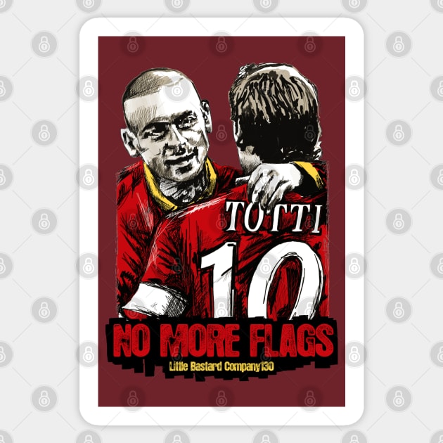 No More Flags Sticker by LittleBastard